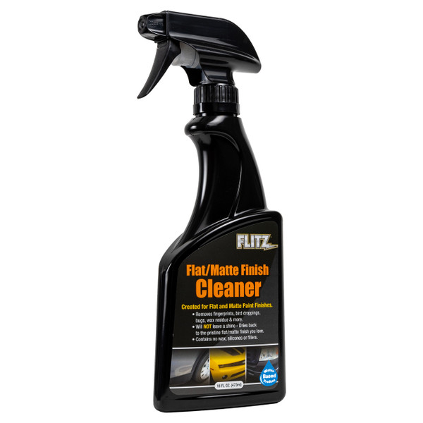 Flitz Flat/Matte Black Paint Cleaner 16oz Spray