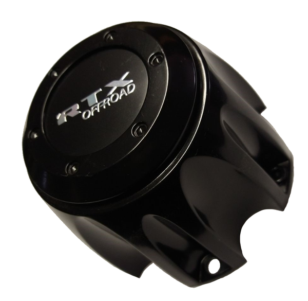 8506L114BB - Center Cap Satin BLK RTXoffroad Chrome Blk Background (3) M6x15