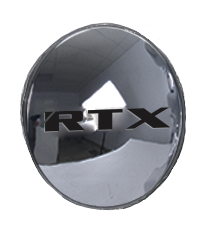 RTX CAP9109K64 - Chrome Center Cap with RTX Black