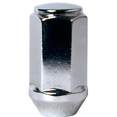 Acorn XL Chrome Nut 1PC 60° Bulge-12x1.25mm-21mm Hex