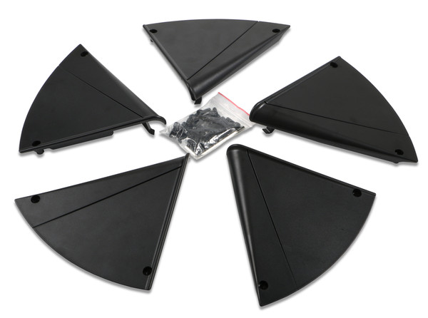 Satin Black Aero Insert Kit For FE01- FE01+ 17"