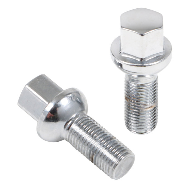 Acorn Chrome Bolt R14 Radius Seat-14x1.50mm-28mm Shank-17mm Hex