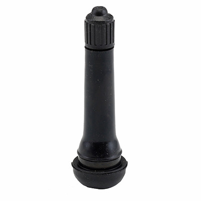 Snap-In Valve - DILL TR418 Black Extra Long (Single) (65 psi max. cold inflation pressure)
