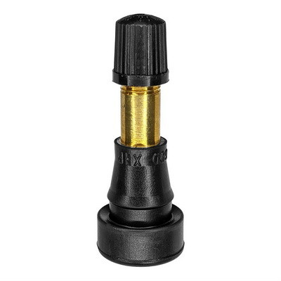 Snap-In Valve - DILL TR600HP Black Short (Single) (80 PSI max. cold inflation pressure)