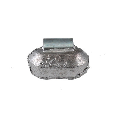 Clip On Weight - "P" Type 50pcs x 0.25 oz / 7 g