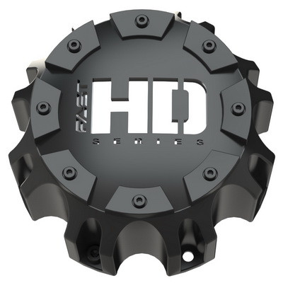 Matte Black Long Cap With Chrome Fast HD Series Logo