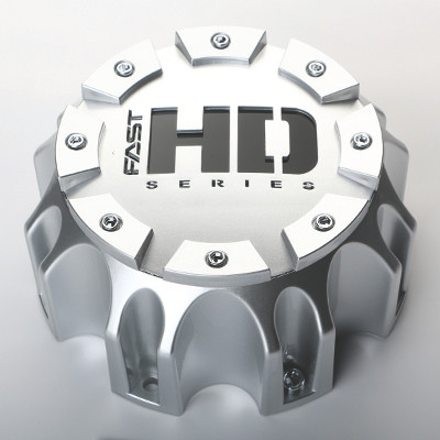 Silver Long Cap With Black Fast HD Series Logo
