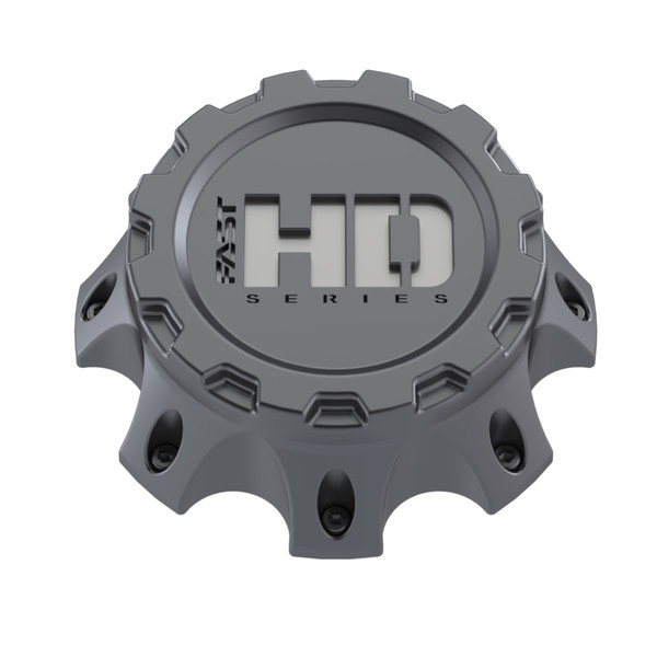 Satin Gunmetal Cap With Satin Gunmetal Hardware And Silver Fast HD Series Logo