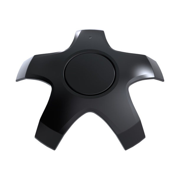 Satin Black Cap (2 piece)