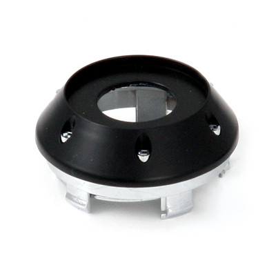 Black & Chrome Cap (Emblem Separate)