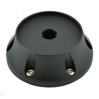 Black & Chrome Cap (Emblem Separate)