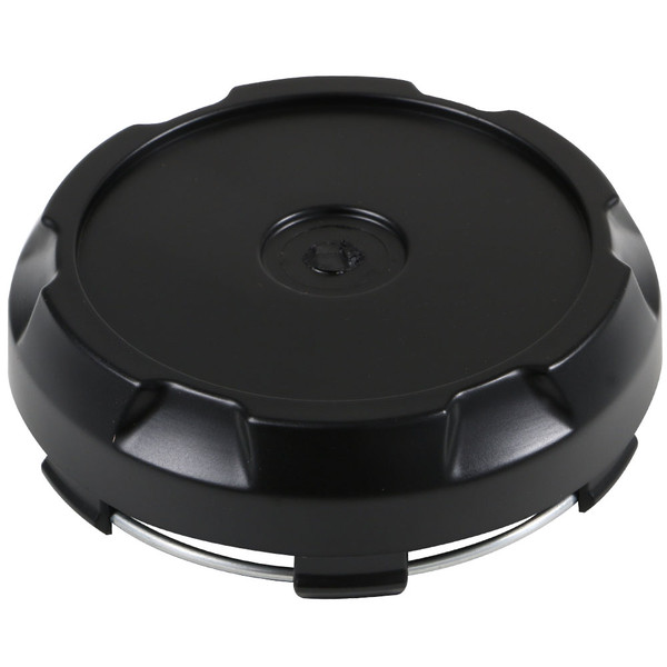 Satin Black Cap (Emblem Separate)