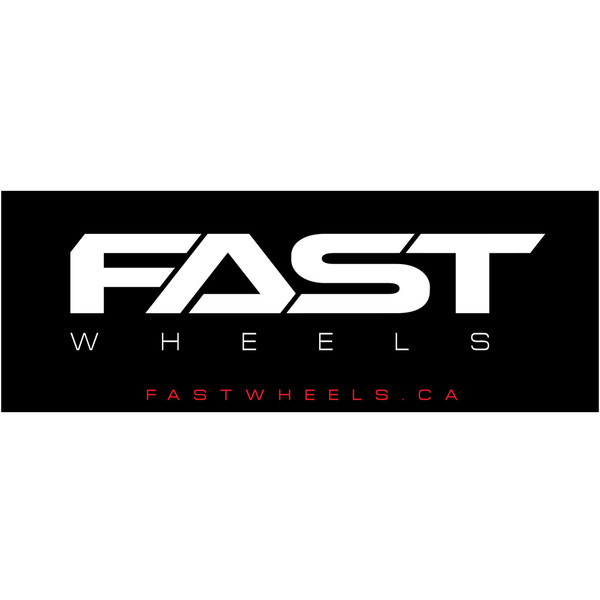 Fast Wheels Banner 3'x 8'