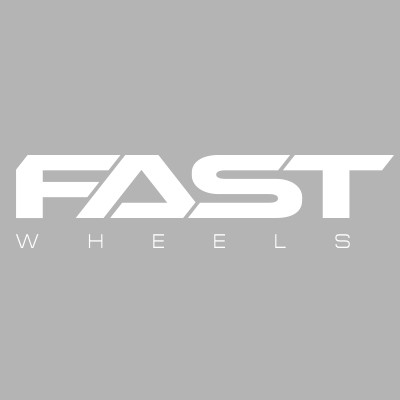 Fast Wheels Decal 24" White