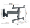 Vogel's TVM 3465 Full-Motion TV Wall Mount - 32-65"