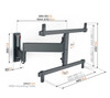 Vogel's TVM 3665 Full-Motion TV Wall Mount 40-77"