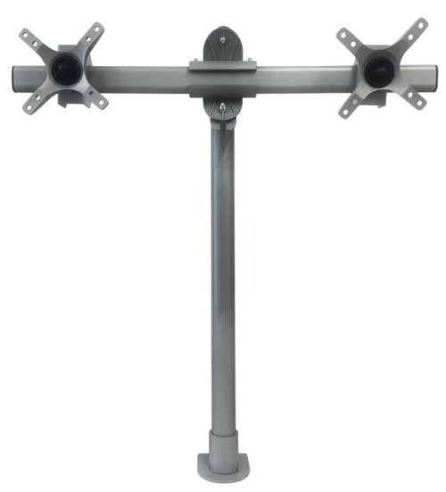Dual Monitor Arm Desk Swivel Bracket/Mount Up To 23" & 40KG
