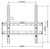 Tilt bracket - TVs up to 60". Max VESA 400x400