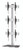 Extendable 1x3 Video Wall Floor Stand - AS01346FP