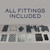 Swivel & tilt. TVs up to 50". Max VESA 100x100
