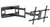 IB1015B Swivel & tilt. TVs up to 80". Max VESA 600 x 400