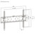 IB71B Slim tilt bracket 0 - 10 degrees, TVs up to 70". Max VESA 600x400 IB71B Slim tilt bracket 0 - 10 degrees, TVs up to 70". Max VESA 600x400