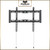 Podium Brackets Premium Ultra-Slim and Heavy-Duty Fixed TV Wall Mount 32"-75". Max VESA 400x400