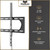 Podium Brackets Premium Heavy-Duty Fixed TV Wall Mount 60"-120". Max VESA 900x600