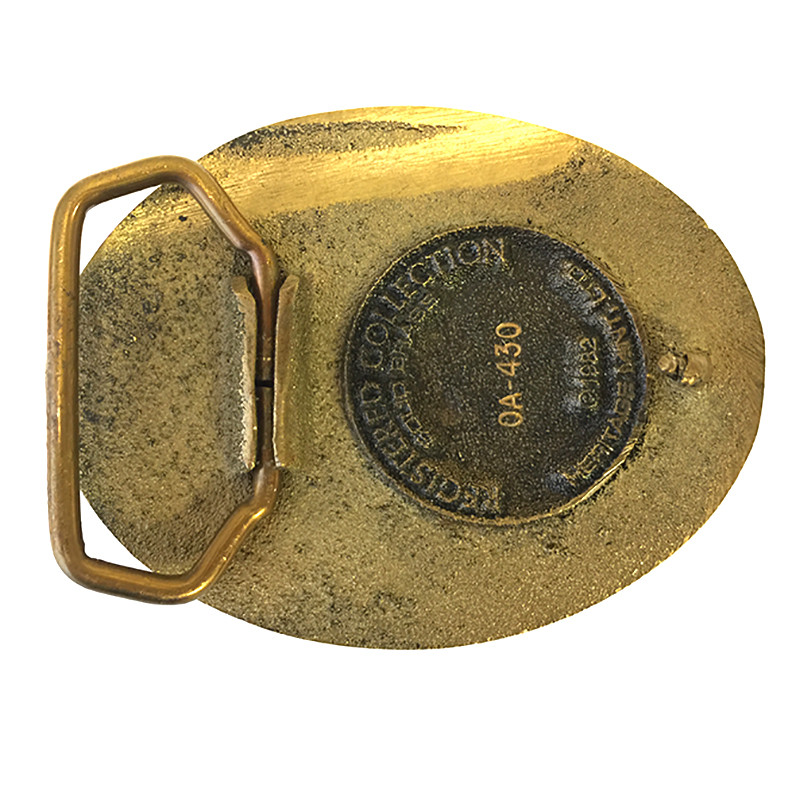 Arizona Grand Canyon State Brass Belt Buckle