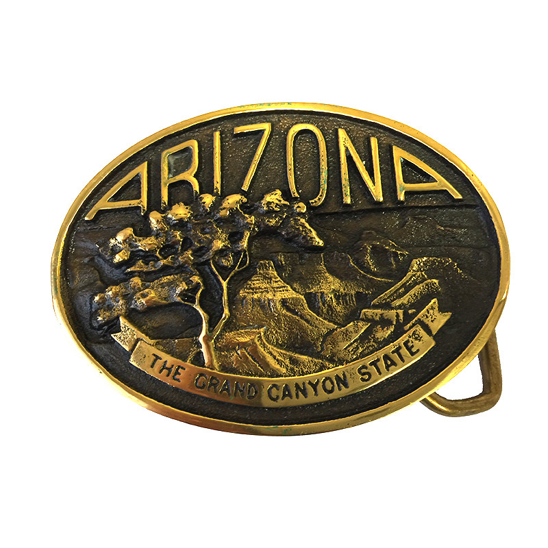 Boucle De Ceinture En Laiton Massif Mobile America Siskiyou 22816 - Occasion En Excellent état (dans Son Plastique)