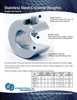 0.25 oz (7 g) Stainless Steel Balancing Clamp, 5/16" throat size - STSC-25