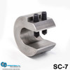 7.0 oz (196g) Steel Balancing Clamp, 3/4" throat size