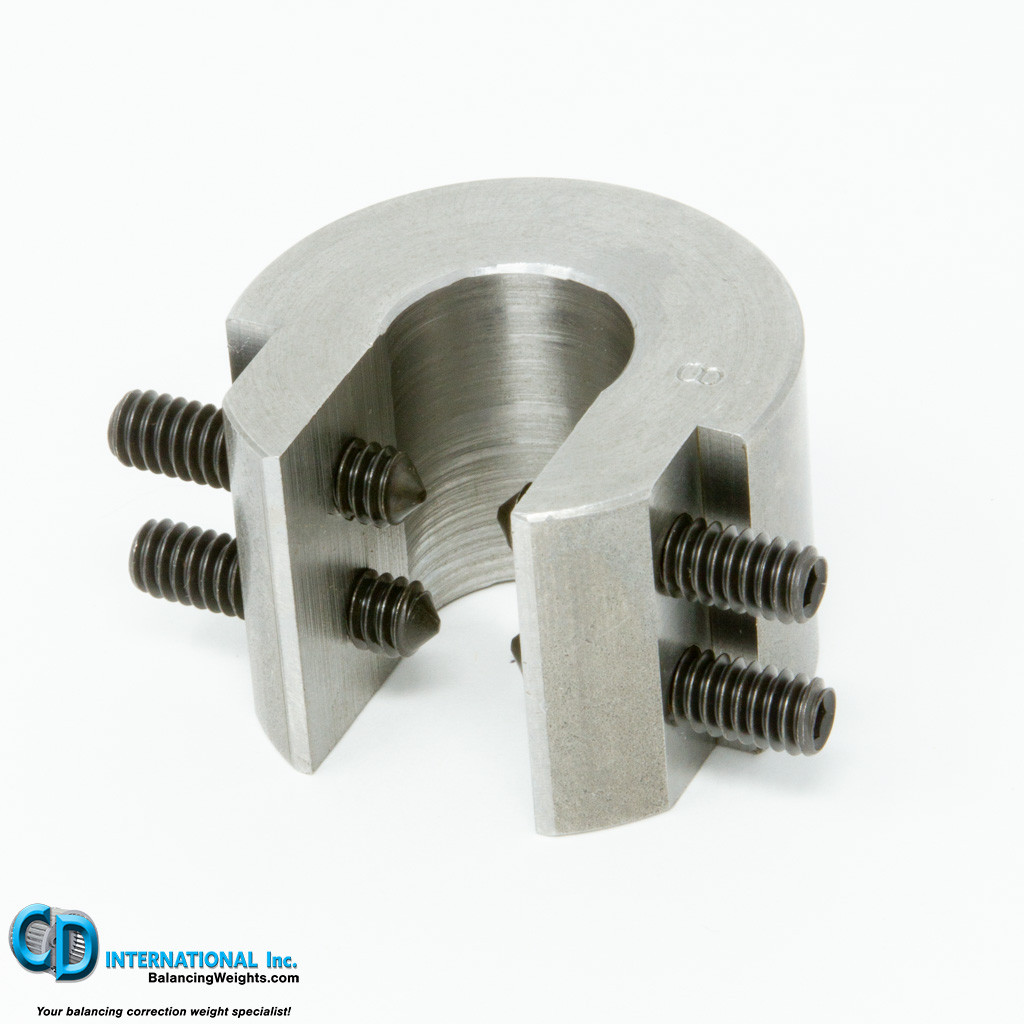 8 ounce (224 gram) Double Sided Balancing C-Clamp weights, 3/4