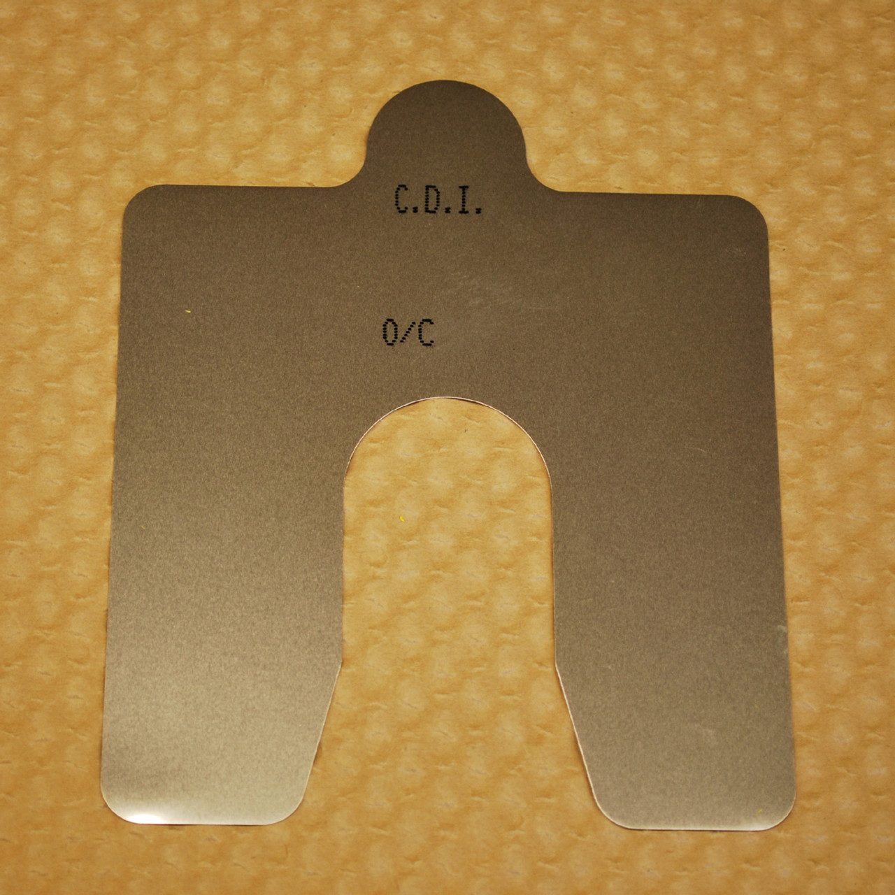 .050" thick, Stainless Steel Alignment Shim Pack