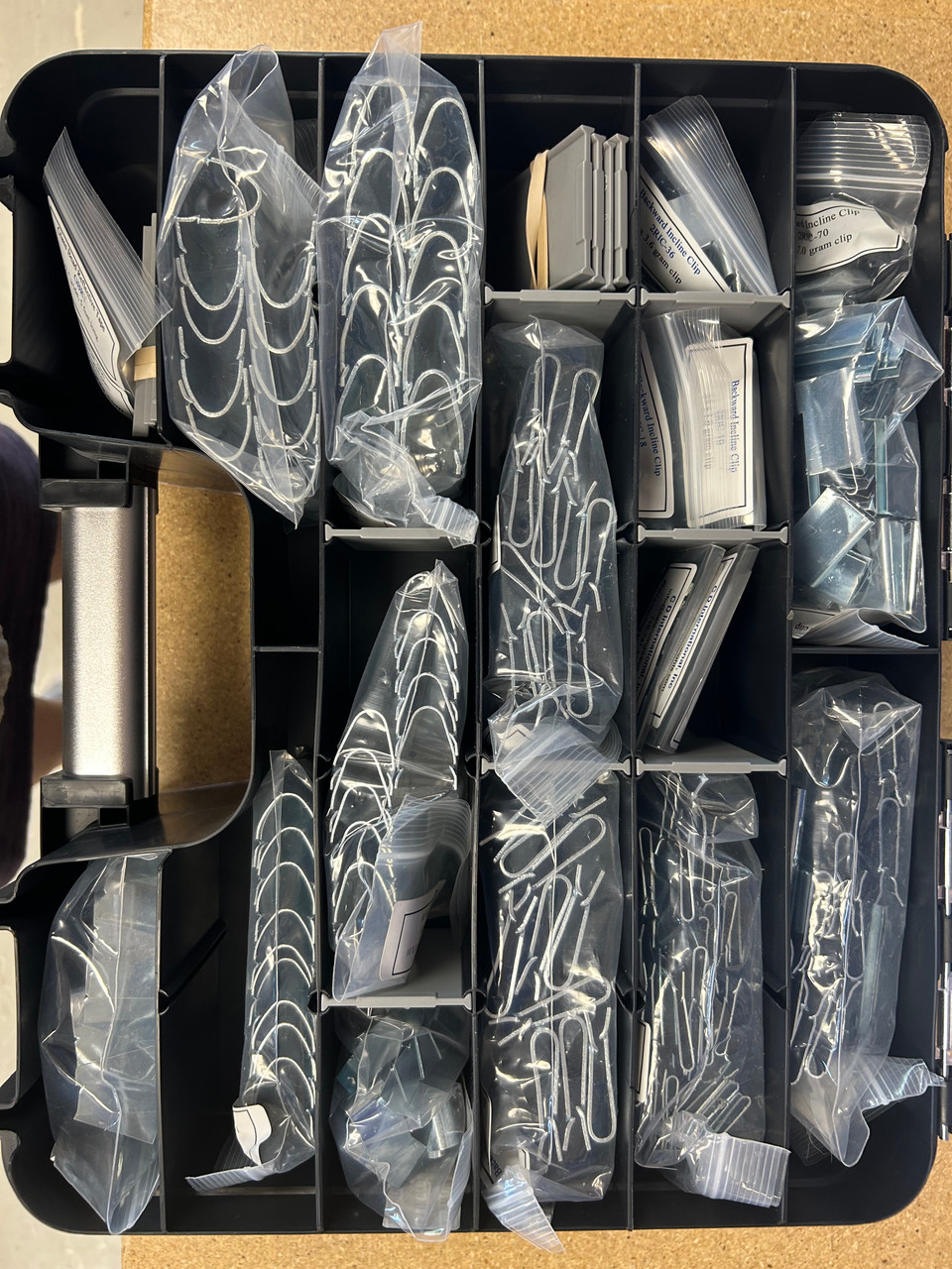 Plastic removable dividers