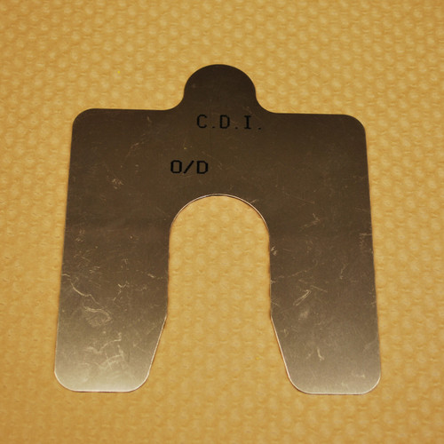 .010" thick, Stainless Steel Alignment Shim