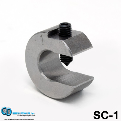 1.0 oz (28g) Steel Balancing Clamp, 7/16" throat size