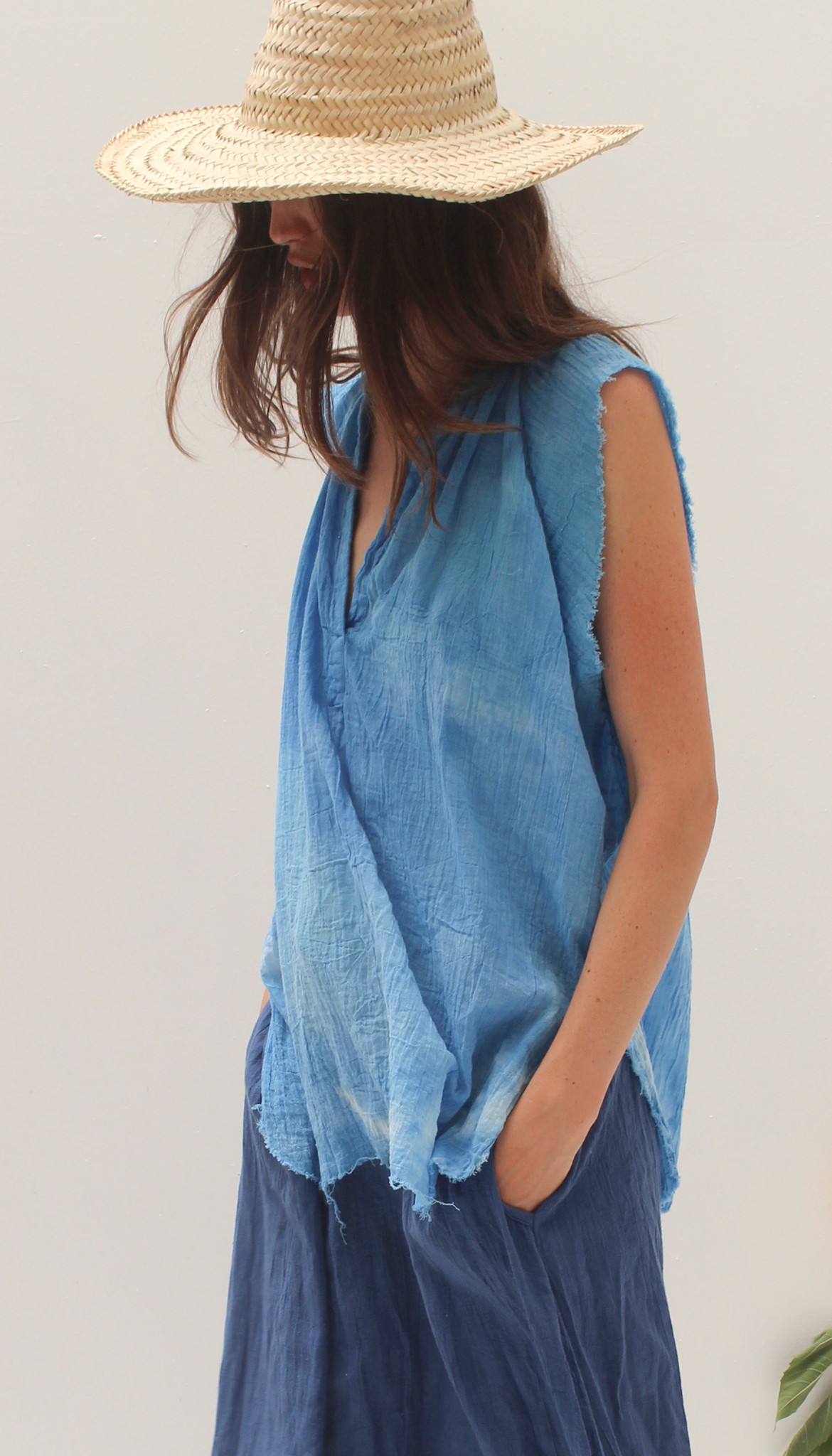 peasant tank top