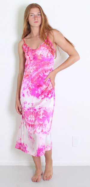 100% SILK FANNY DRESS ROMA