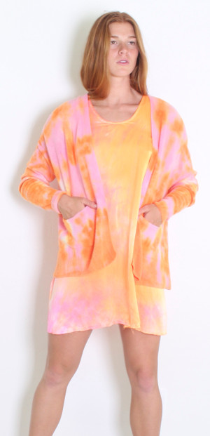 100% CASHMERE POCKET CARDIGAN GOA