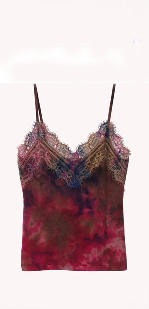 MERINO WOOL CAMI TOP BISCUIT