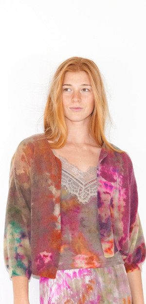 MERINO WOOL PETIT CARDI LOLLIPOP