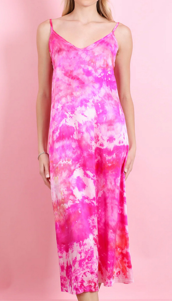 100% SILK FANNY DRESS ROMA