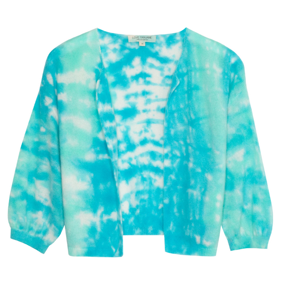 100% CASHMERE MINI CARDI MARIN