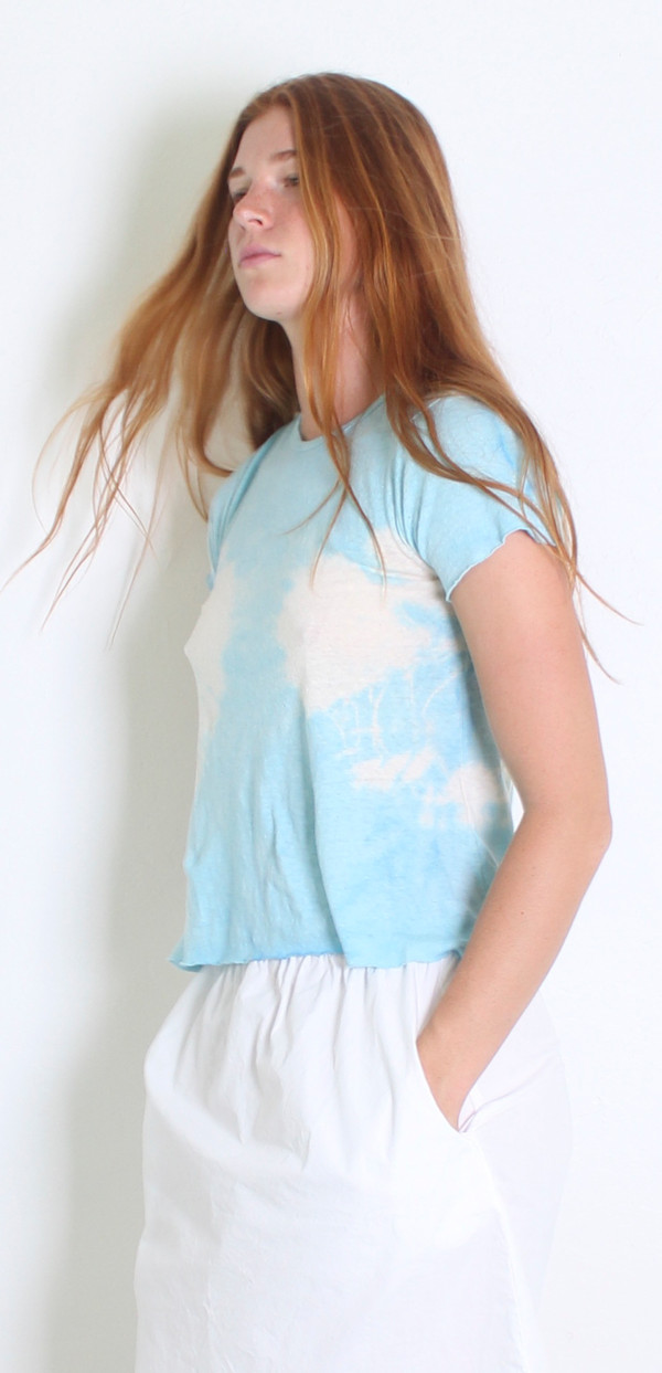 ORGANIC HEMP & COTTON  TEE S/S ALPINE