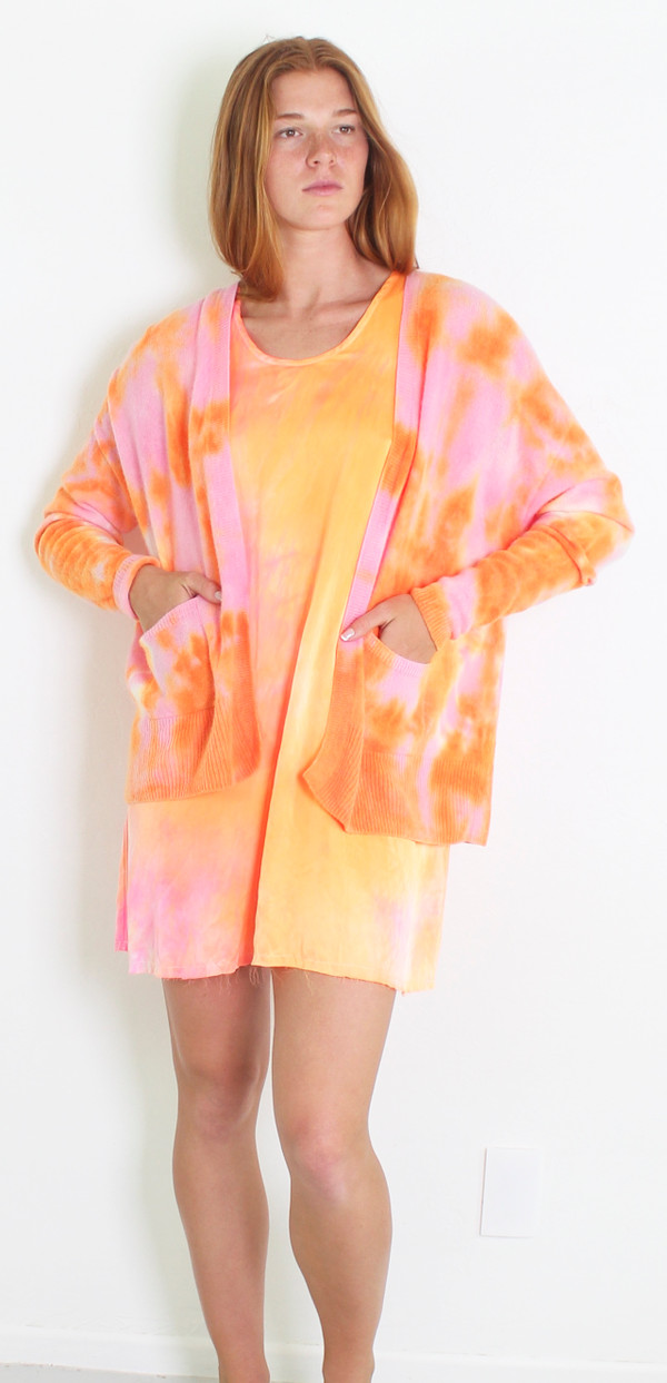 100% CASHMERE POCKET CARDIGAN GOA