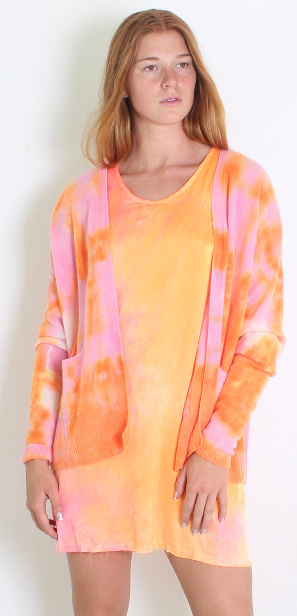 100% CASHMERE POCKET CARDIGAN GOA