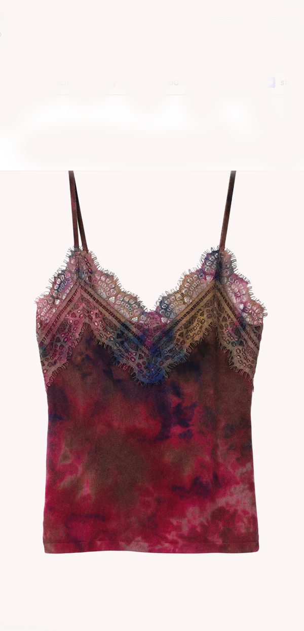 MERINO WOOL CAMI TOP BISCUIT