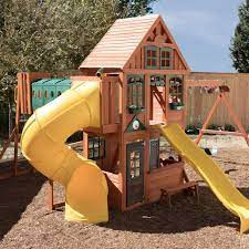 Outdoor Play Kidkraft Hampton Swing Set Kidkraft Orchard View