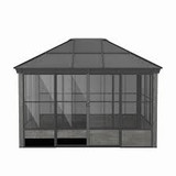 Gazebo with Screen Included Installation